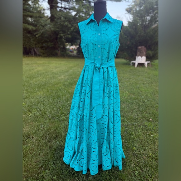 NWOT Lilly Pulitzer Sample An Exclusive Maxi Teal...